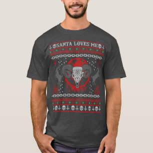 Satan Loves Me Baphomet 4 T-Shirt