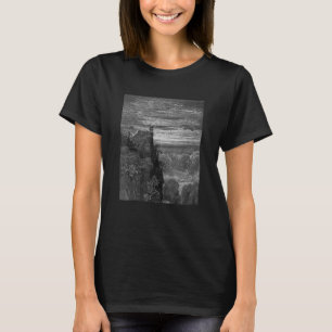 Satan Makes His Way Through Eden Gustave Dore T-Shirt