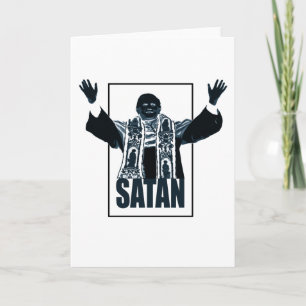 SATAN Pope Card