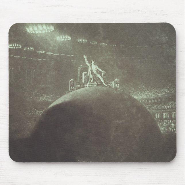 Satan presiding at the Infernal Council, 1824 Mouse Mat (Front)