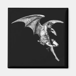 Satan Thinking Magnet