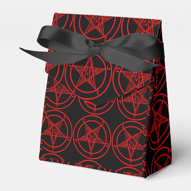 Satanic Baphomet Favour Box (Front Side)