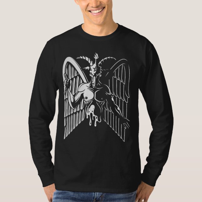 Satanic Baphomet T-Shirt (Front)