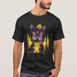 Satanic Cat Illuminati T-Shirt