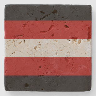 Satanic Flag (Satanism) Stone Coaster