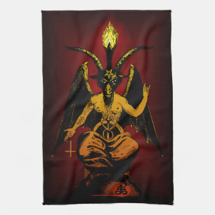 Satanic Goat 16x24 on Cloth