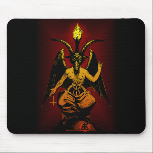 Satanic Goat mousepad