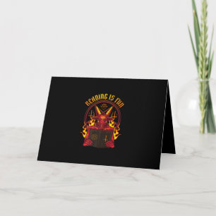 Satanic Pagan Goat Premium Holiday Card