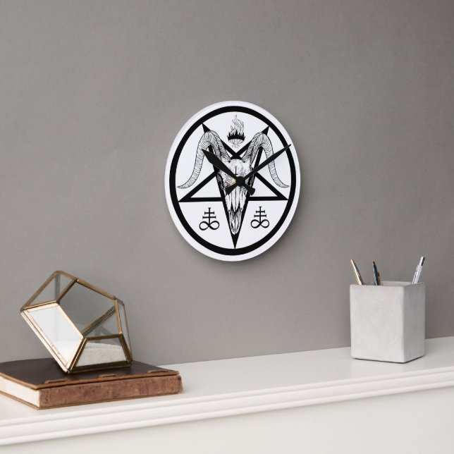 Satanic Wall Clock (Office)