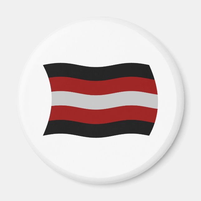 Satanism Flag Magnet (Front)