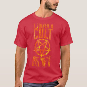 Satanism Satanist Cult Devil Pentagram T-Shirt