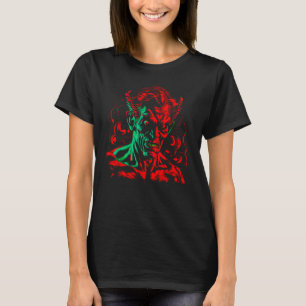 Satanist Devil Red Demon Mammon T-Shirt