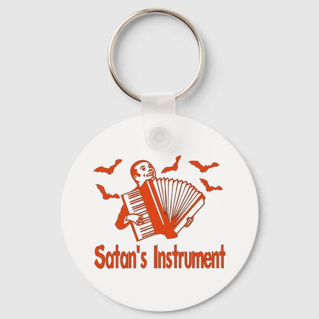Satan's Instrument Key Ring (Front)
