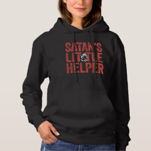 Satan's Little Helper Funny Belgian Malinois Hoodie