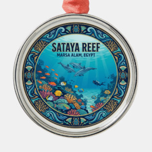 Sataya Reef Marsa Alam Egypt Metal Tree Decoration