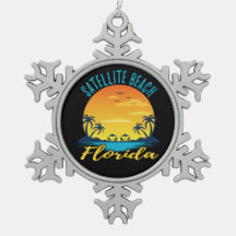 Satellite Beach Florida Palm Trees Beach