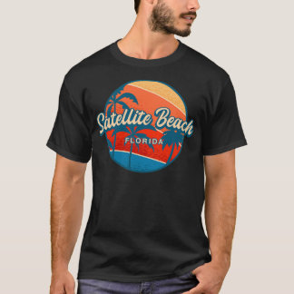 Satellite Beach Florida Summer FL Tropical US Citi T-Shirt