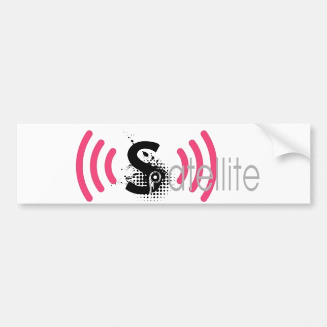 Satellite bunper sticker (Front)