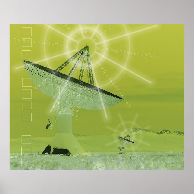 Satellite Dish Poster (Front)