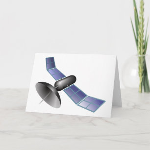 Satellite Greeting Cards