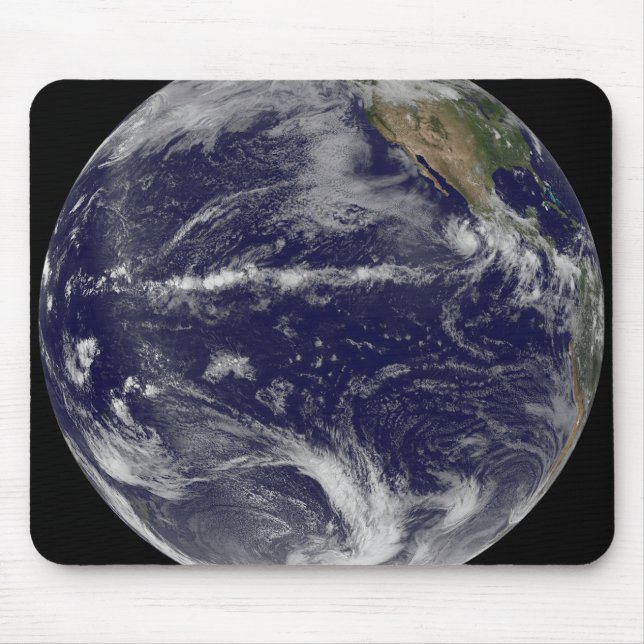 Satellite image of Earth Mouse Mat (Front)