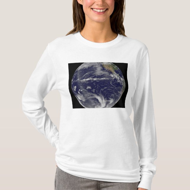 Satellite image of Earth T-Shirt (Front)