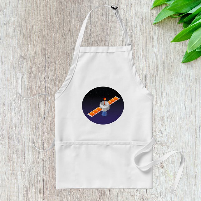 Satellite In Space Standard Apron (Creator Uploaded)