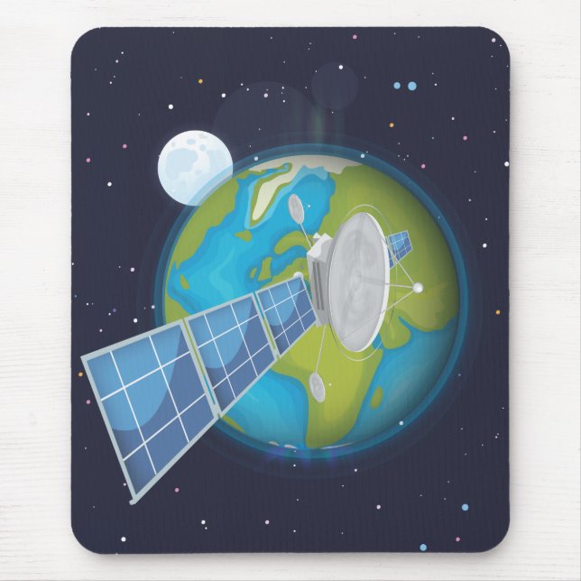 Satellite Mouse Mat (Front)