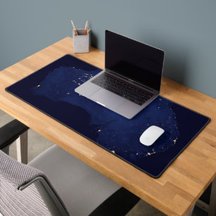 Satellite The Night Lights Of Australia. Desk Mat
