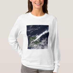 Satellite view of a thick, steam-rich plume T-Shirt