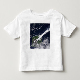 Satellite view of a thick, steam-rich plume toddler T-Shirt