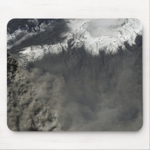 Satellite view of an ash plume 4 mouse mat