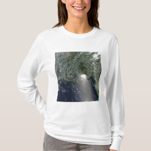 Satellite view of an oil spill T-Shirt