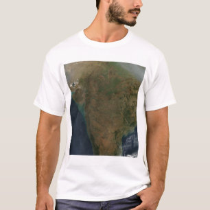 Satellite view of Central India T-Shirt