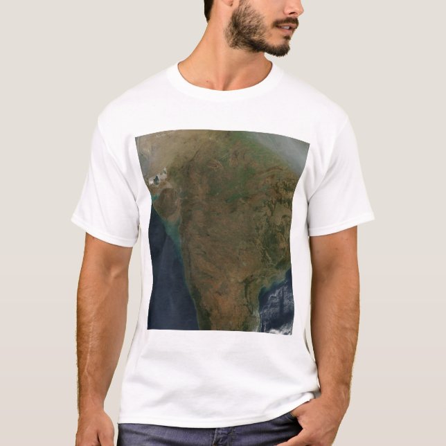 Satellite view of Central India T-Shirt (Front)