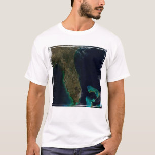 Satellite View Of Florida. T-Shirt