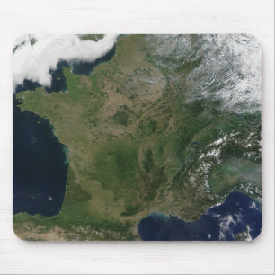 Satellite view of France Mouse Mat