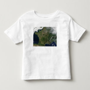 Satellite view of France Toddler T-Shirt