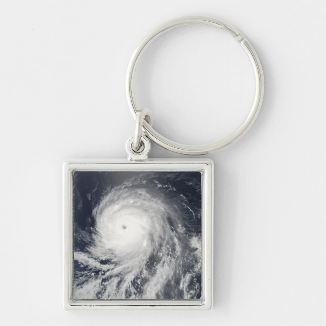 Satellite view of Hurricane Celia Key Ring (Front)