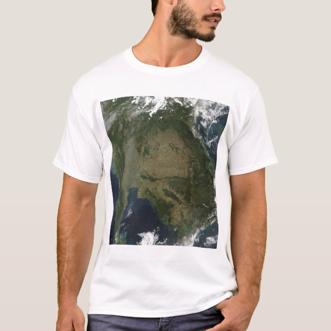 Satellite view of Indochina T-Shirt (Front)