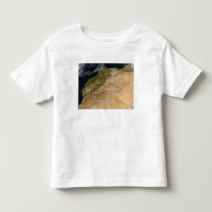 Satellite view of Morocco Toddler T-Shirt