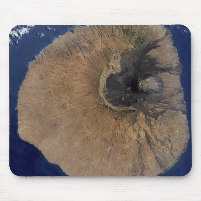 Satellite view of Mount Fogo Mouse Mat (Front)