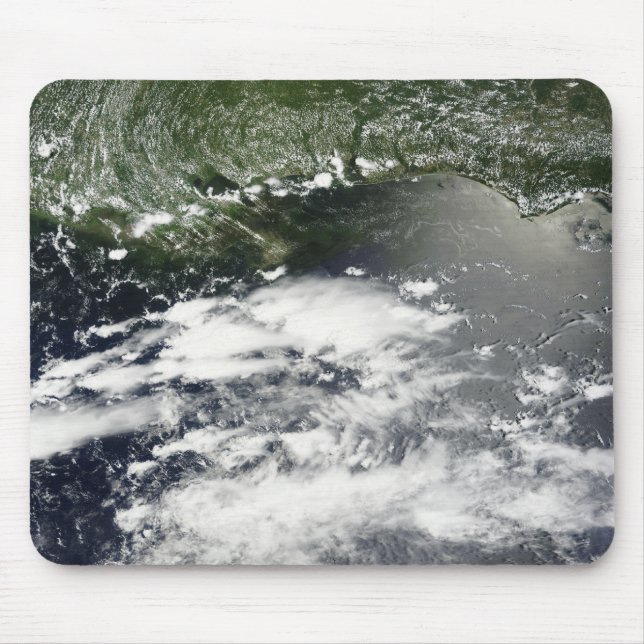 Satellite view of oil leaking 2 mouse mat (Front)