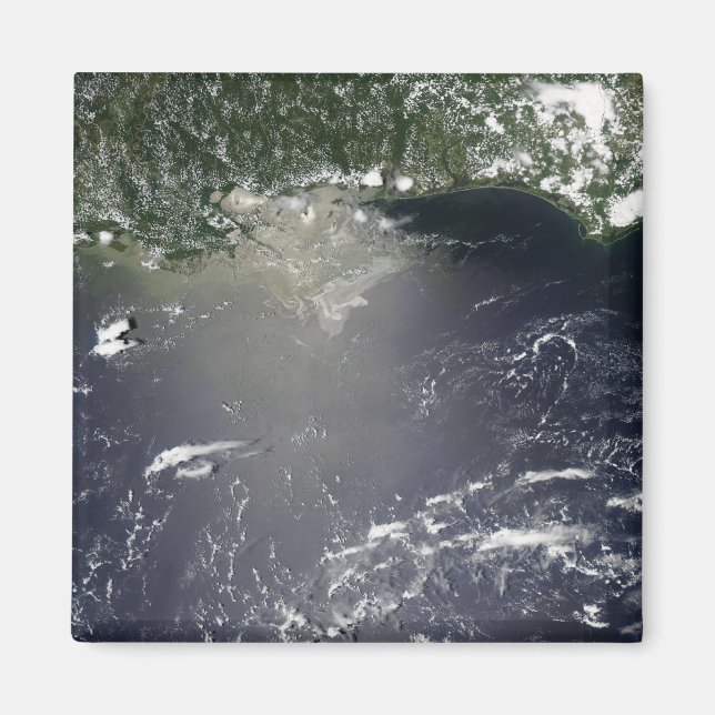 Satellite view of oil leaking magnet (Front)