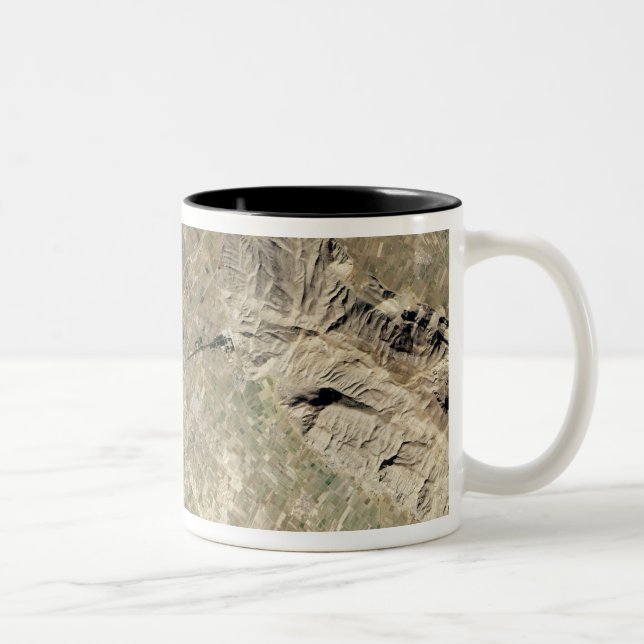 Satellite view of Persepolis Two-Tone Coffee Mug (Right)