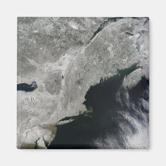 Satellite view of snow magnet (Front)