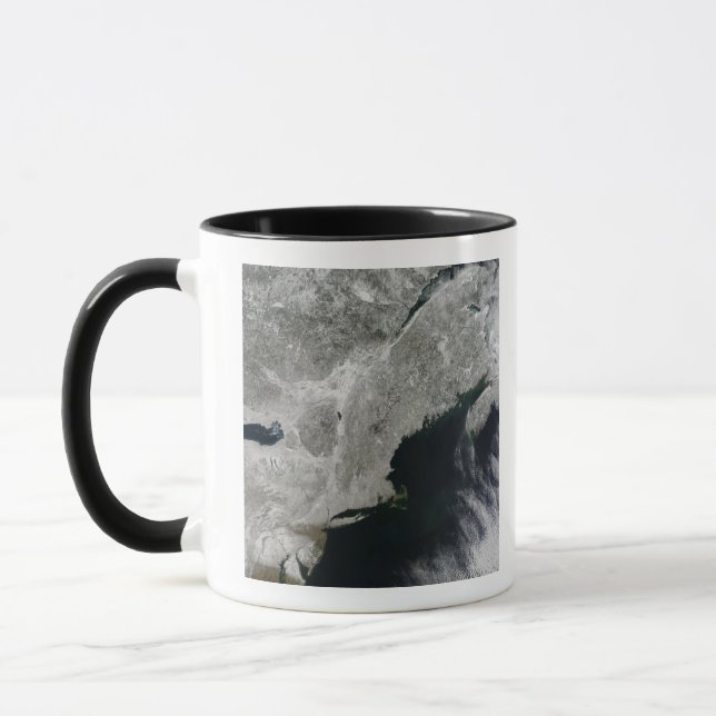 Satellite view of snow mug (Left)