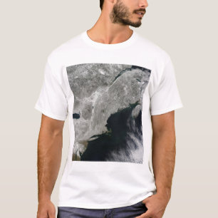 Satellite view of snow T-Shirt