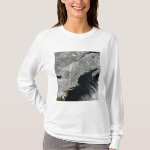 Satellite view of snow T-Shirt
