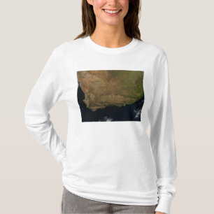 Satellite view of South Africa T-Shirt